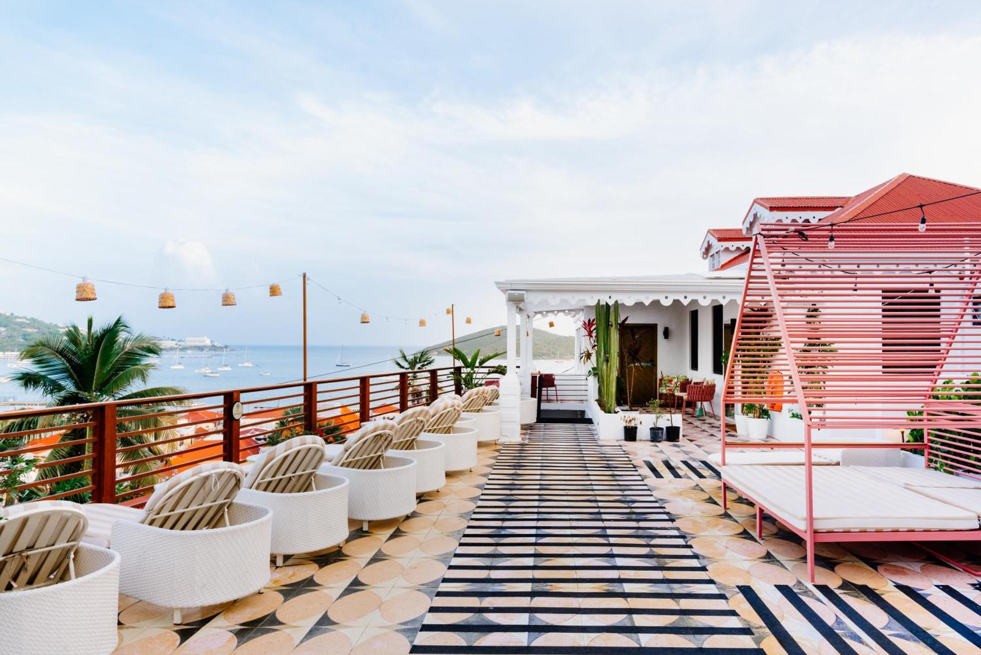 The Pink Palm Hotel - Adults Only Charlotte Amalie Zewnętrze zdjęcie